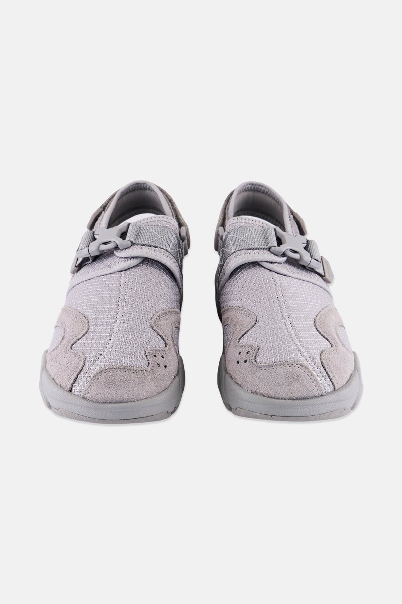 PUMA صنادل بومّا × سلكت للأطفال الأولاد TS-01 بإغلاق فيلكرو، رمادي - Image 4